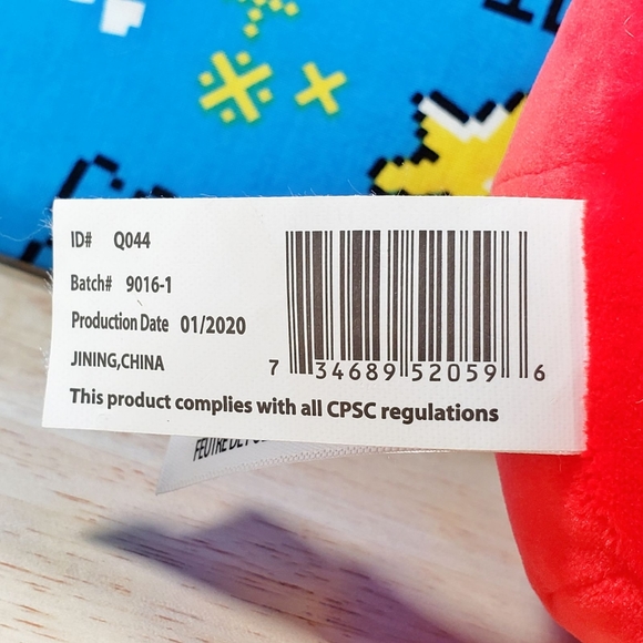 Squishmallow Carlos the Red Crab 5" 2020 UltraSoft Stuffed Sealife Plush - Picture 9 of 12